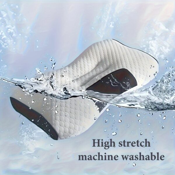buy 1 get 1 free, 2 soft woven neck massage couple pillows adjustable ergonomic orthotic profile support, high quality pillow core, detachable pillowcase for sleeping comfort